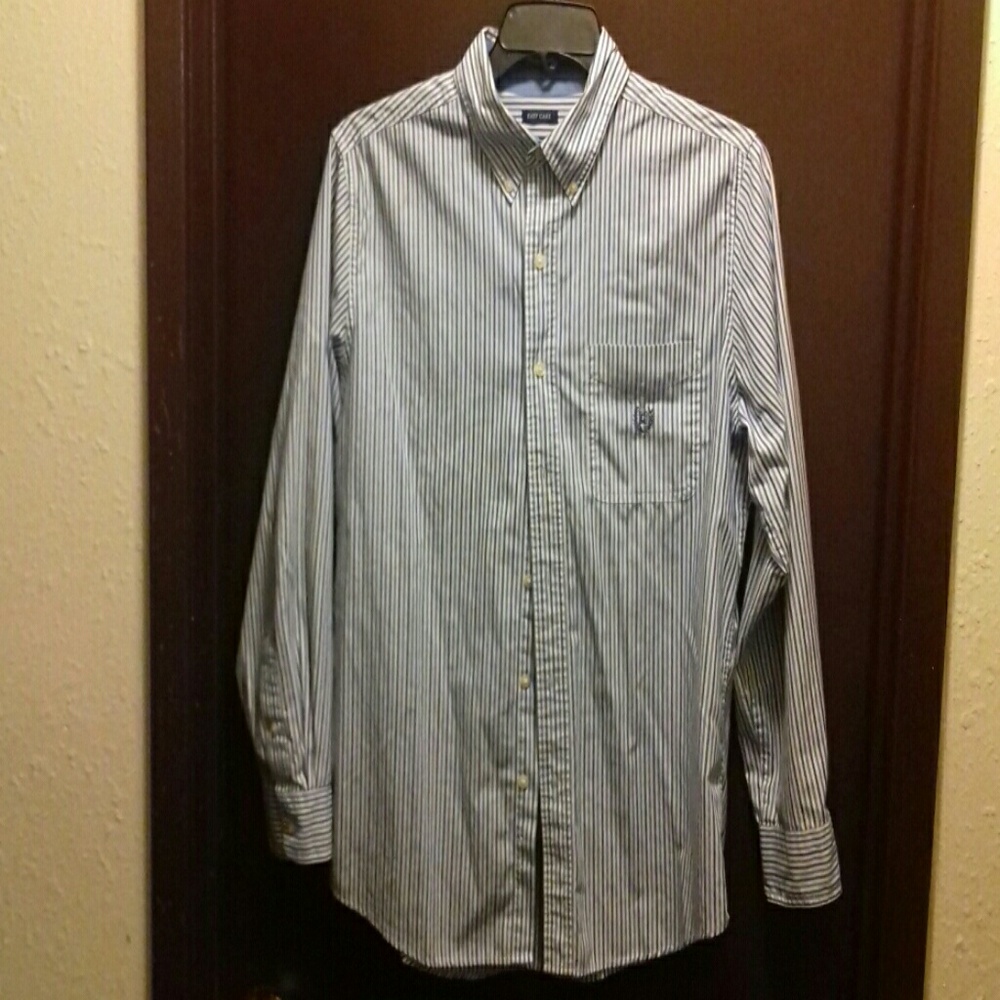 Long-sleeved button up